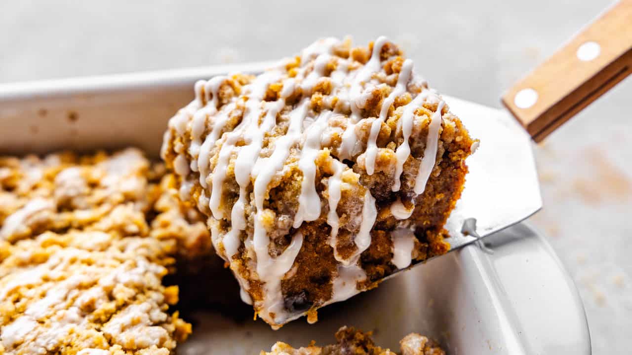 Perfectly Moist Pumpkin Crumb Cake: Uses the Whole Can